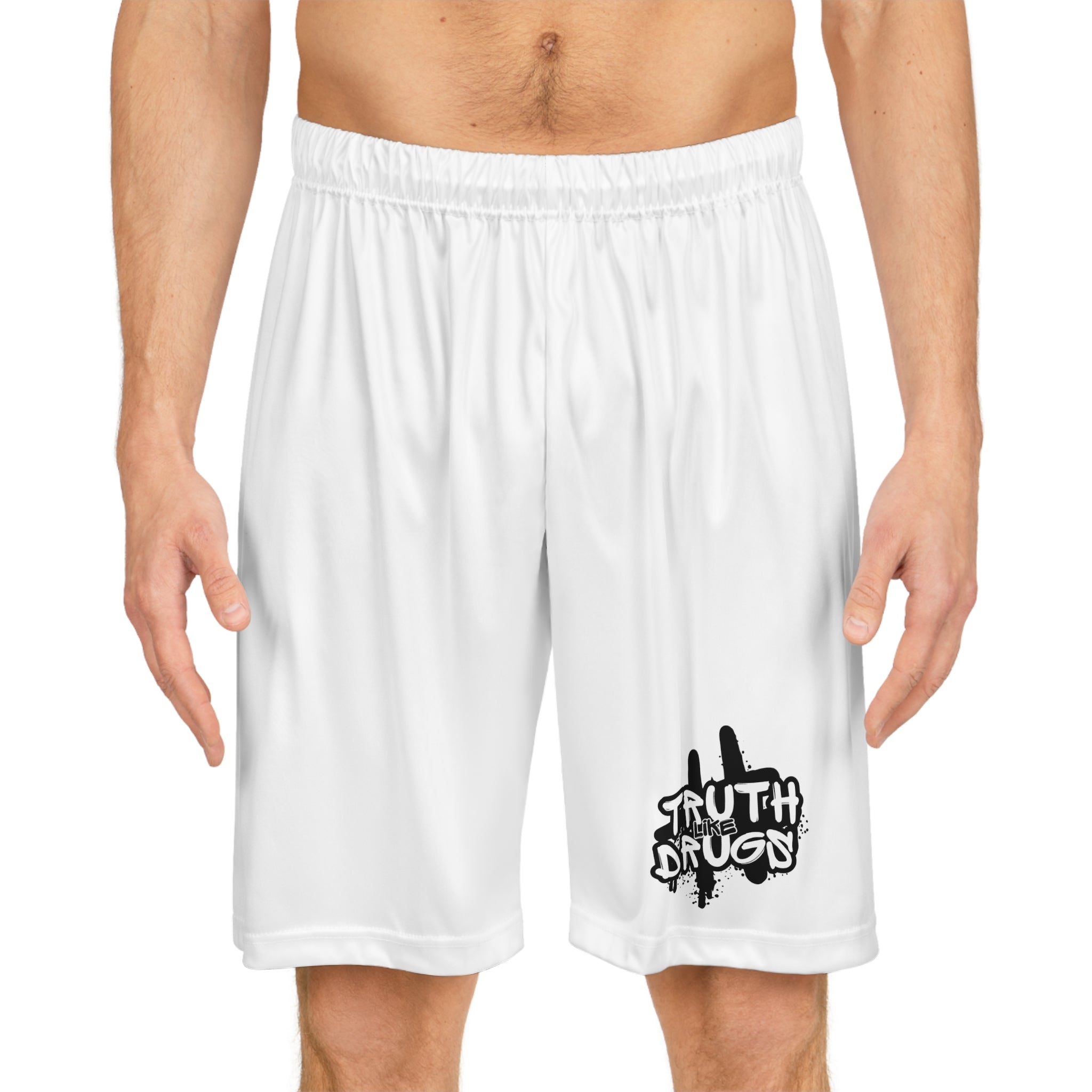 Truth Like Drugs Graf | Basketball Shorts