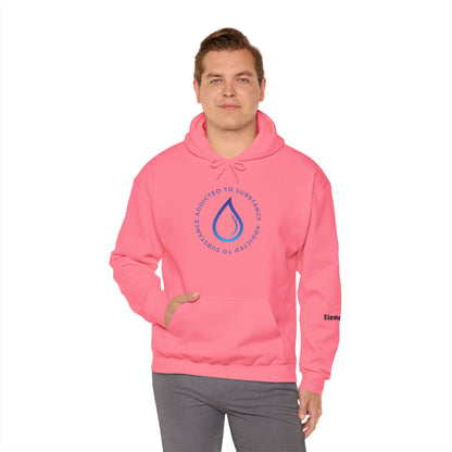 Men's Addicted To Substance Elements 2 Hoodie (Water) |  Heavy Blend™ Hooded Sweatshirt