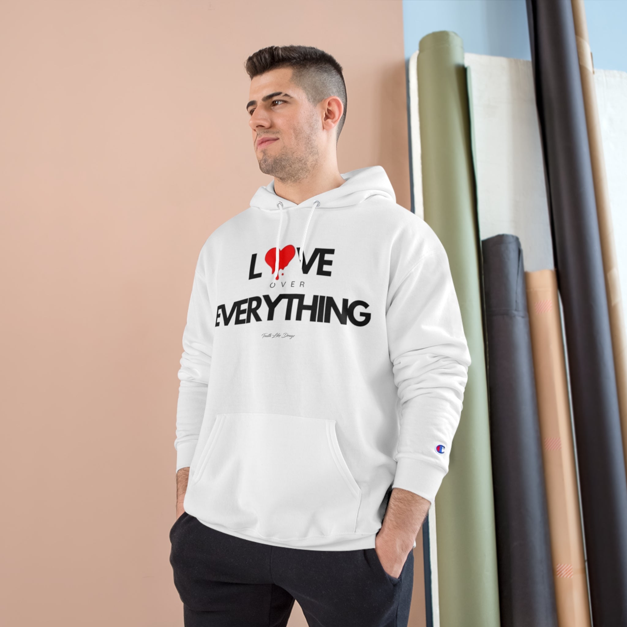 Love Over Everything | Champion Hoodie