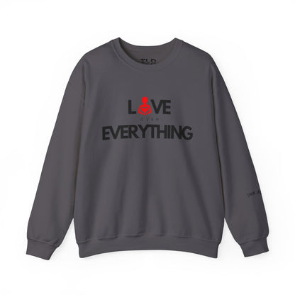 Love Over Everything  | Unisex Heavy Blend™ Crewneck Sweatshirt