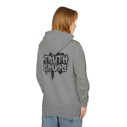 Truth Like Drugs | Unisex Lightweight Hooded Sweatshirt