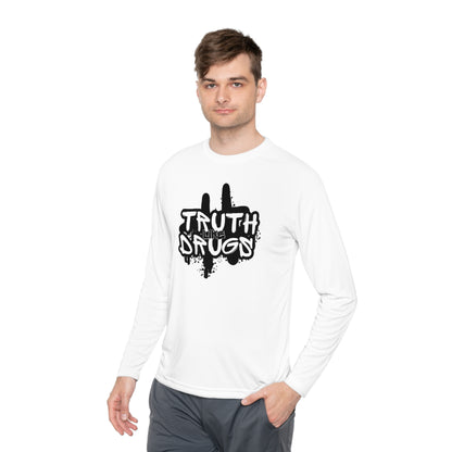 Truth Like Drugs Graffiti | Unisex Lightweight Long Sleeve Tee