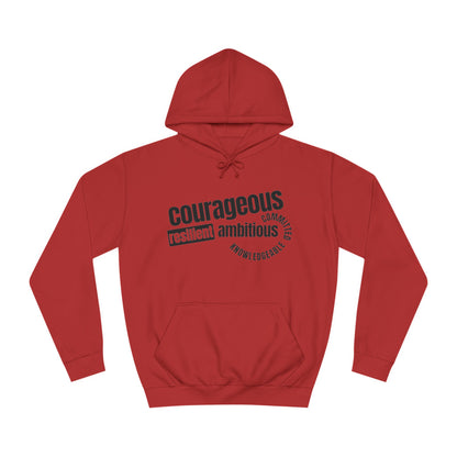 Courageous | Unisex College Hoodie