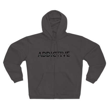 Addictive/Unisex Hooded Zip Sweatshirt