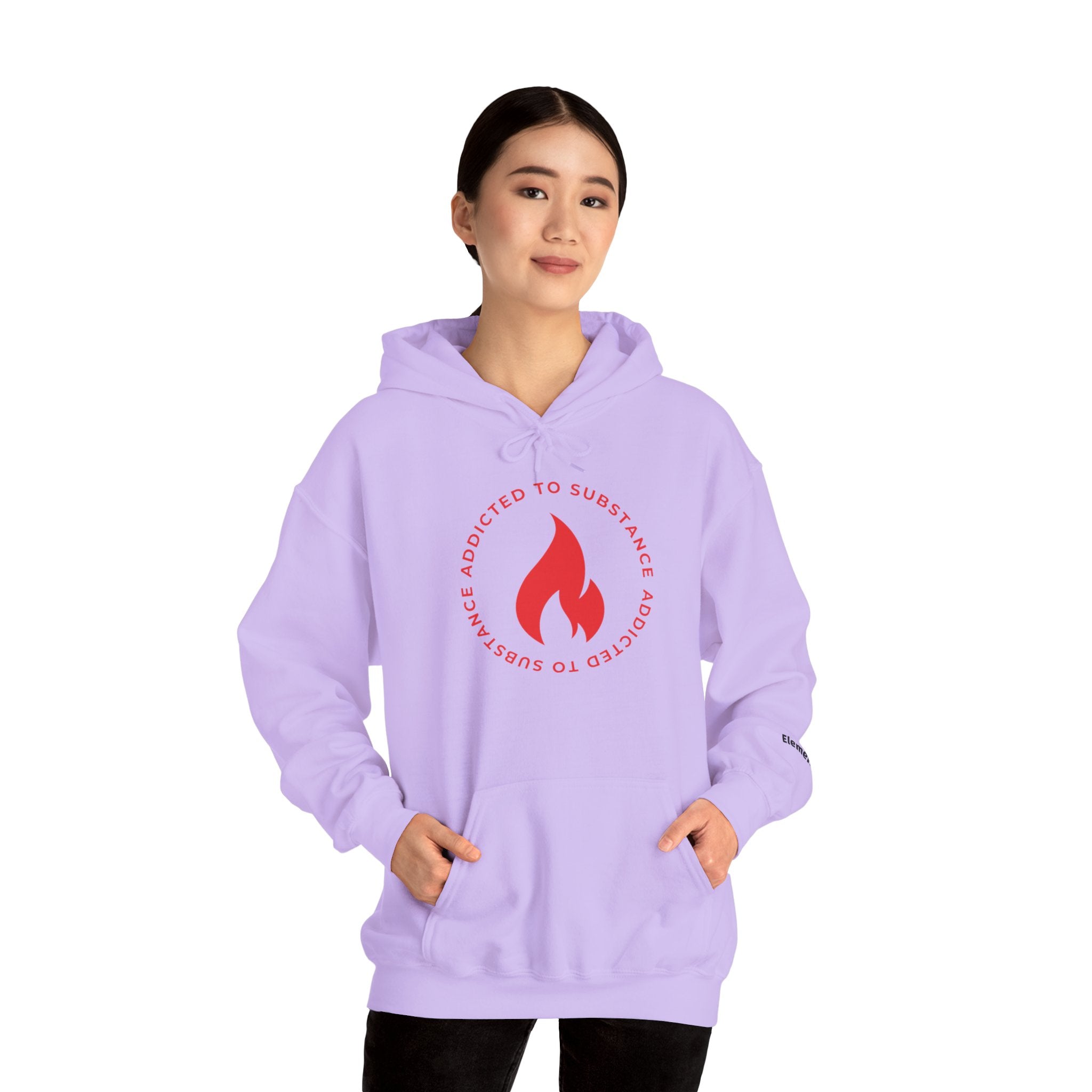 Women's Addicted To Substance Elements 2 Hoodie (Fire) | Heavy Blend™ Hooded Sweatshirt