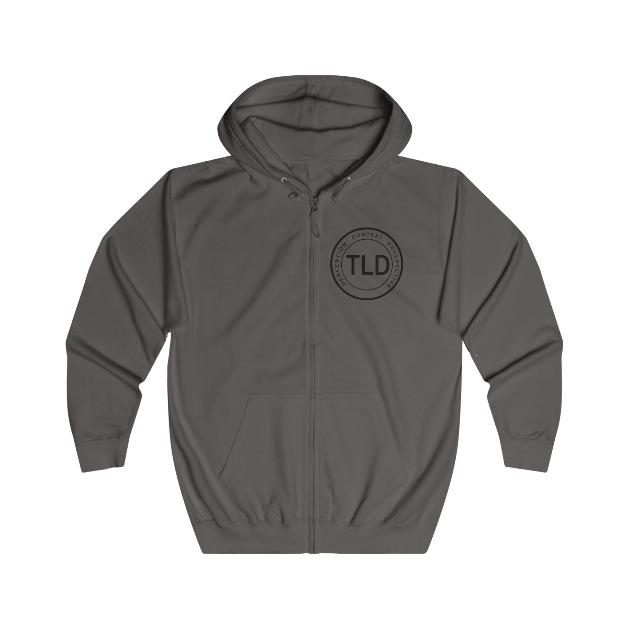 TLD Circle Addicted to Substance | Unisex Full Zip Hoodie