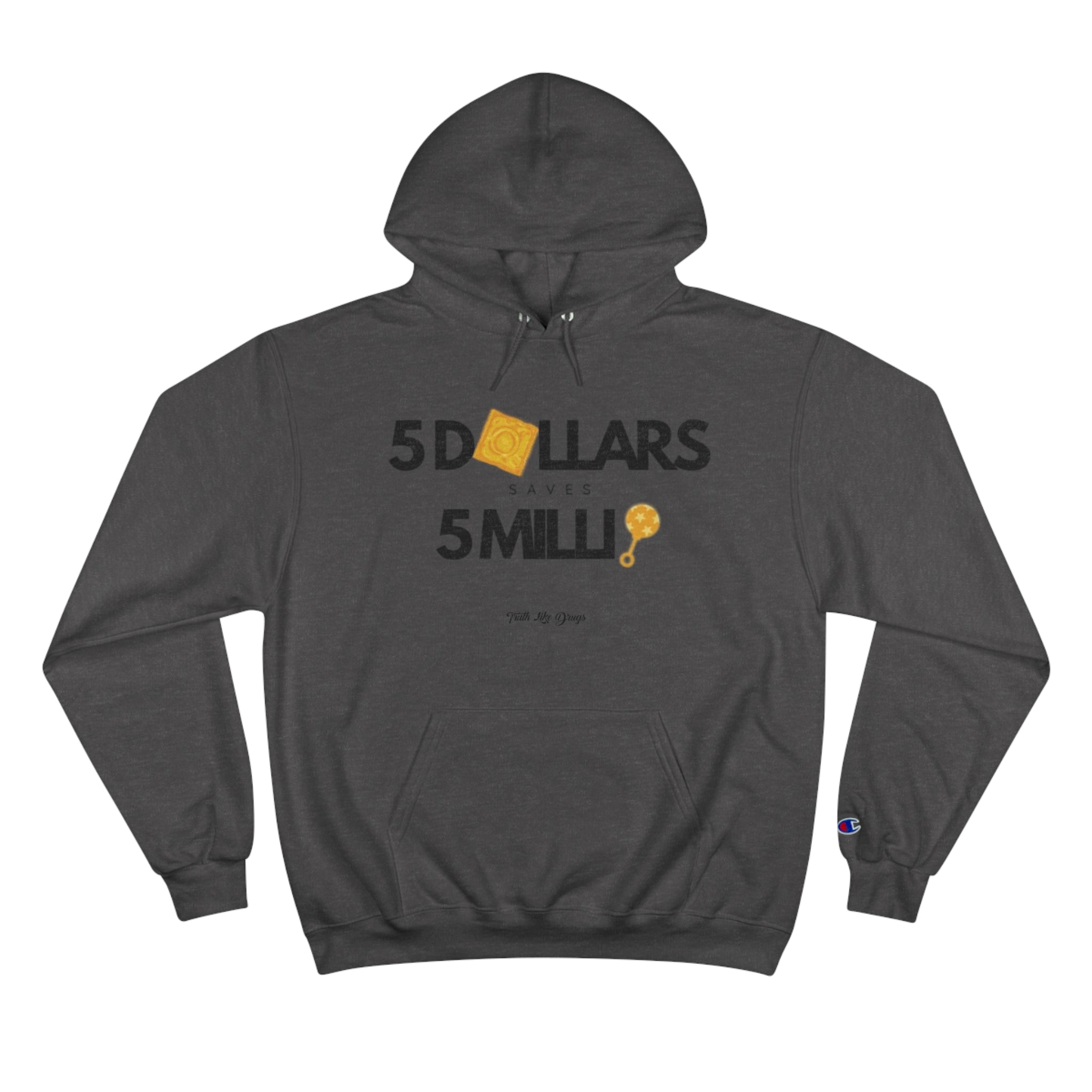 $5 Saves 5 Mill  Signature Hoodie | Champion