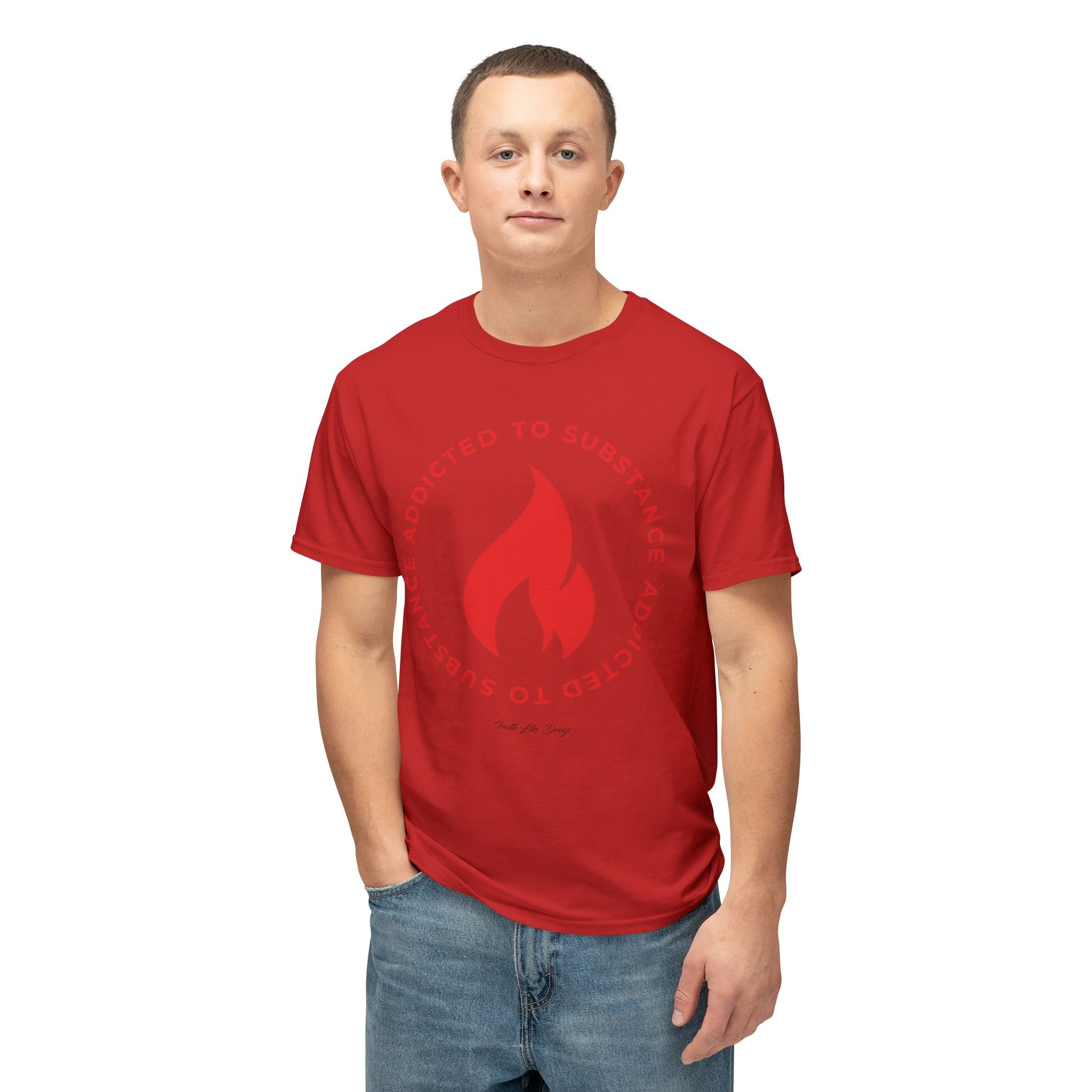 Men's Addicted to Substance Elements 2 (Fire) | Unisex HD Cotton™ T-shirt