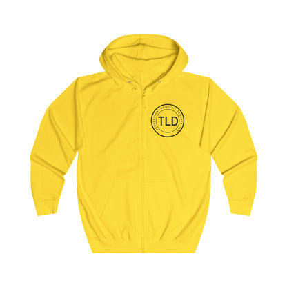 TLD Circle Addicted to Substance | Unisex Full Zip Hoodie