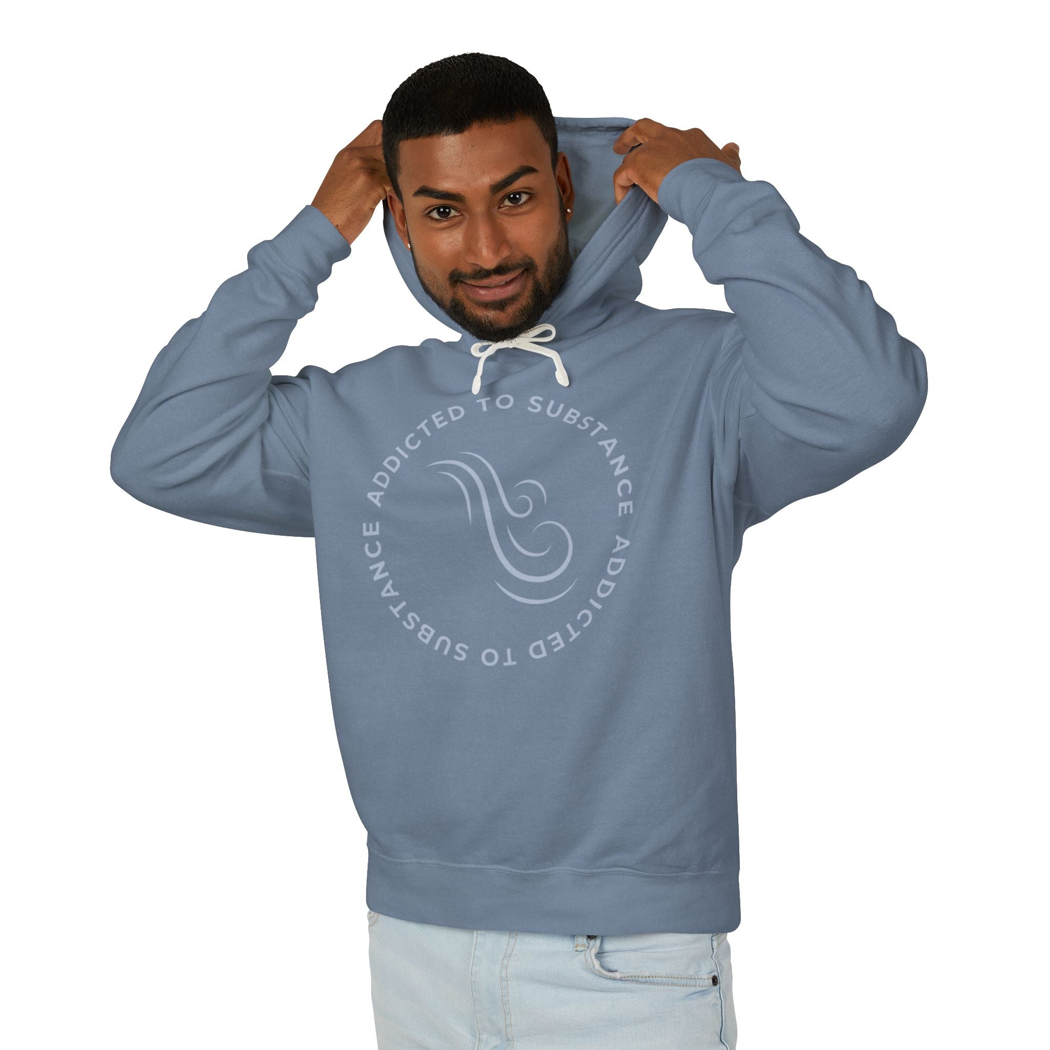 Men's Addicted to Substance Elements Hoodie - Air | Lightweight Hooded Sweatshirt