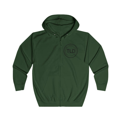 TLD Circle Addicted to Substance | Unisex Full Zip Hoodie