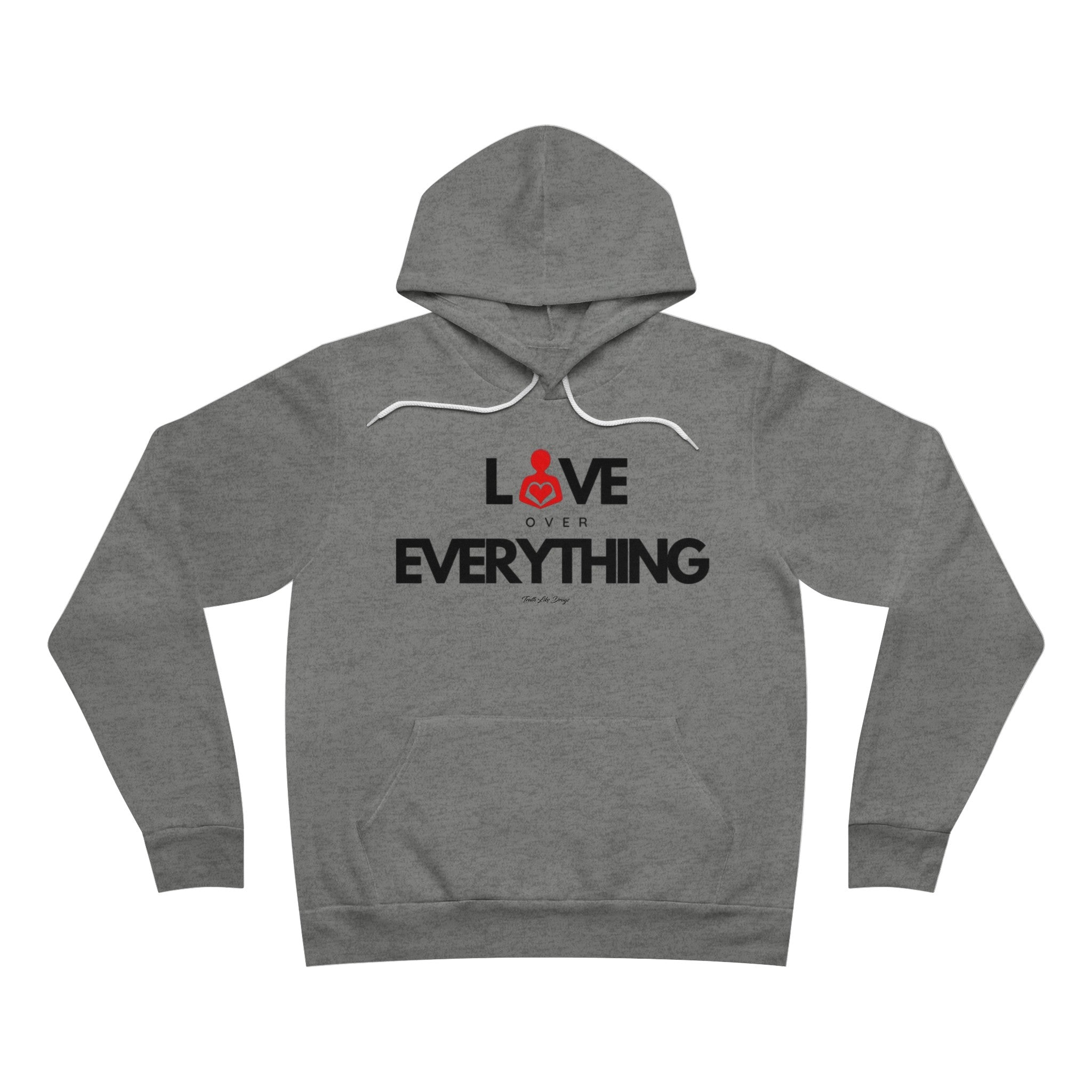 Love Over Everything | Unisex Sponge Fleece Pullover Hoodie