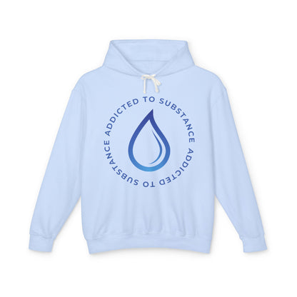 Men's Addicted to Substance Elements Hoodie - Water |  Lightweight Hooded Sweatshirt