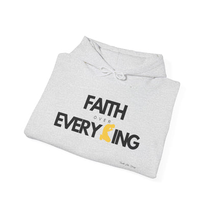 Faith Over Everything Hoodie | Unisex Heavy Blend™ Hooded Sweatshirt