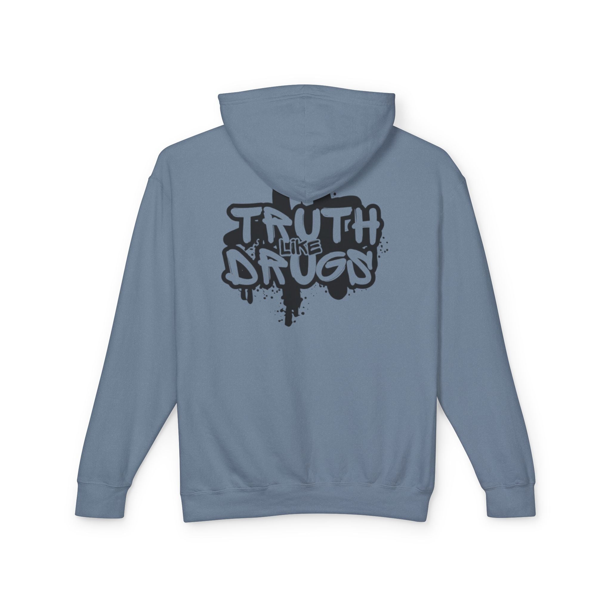 Truth Like Drugs | Unisex Lightweight Hooded Sweatshirt