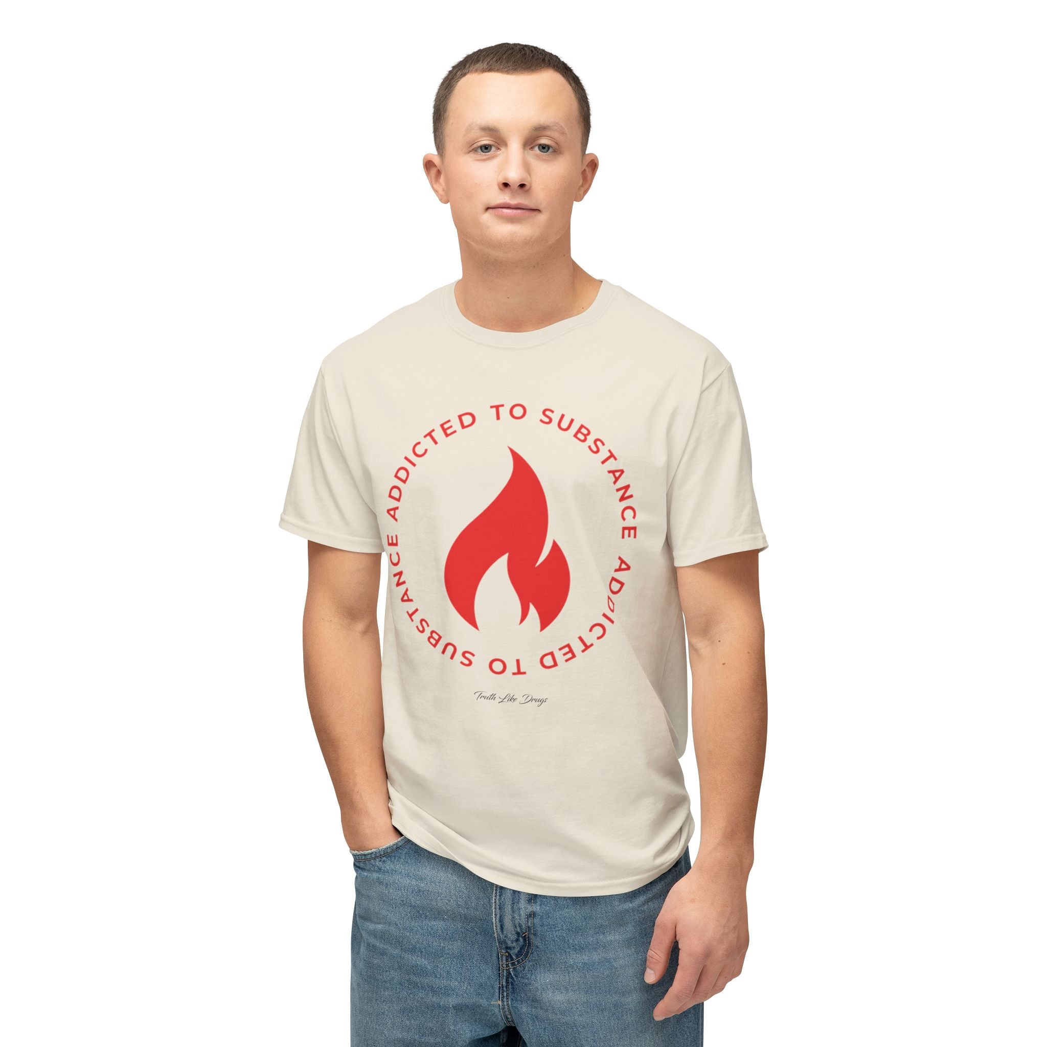 Men's Addicted to Substance Elements 2 (Fire) | Unisex HD Cotton™ T-shirt