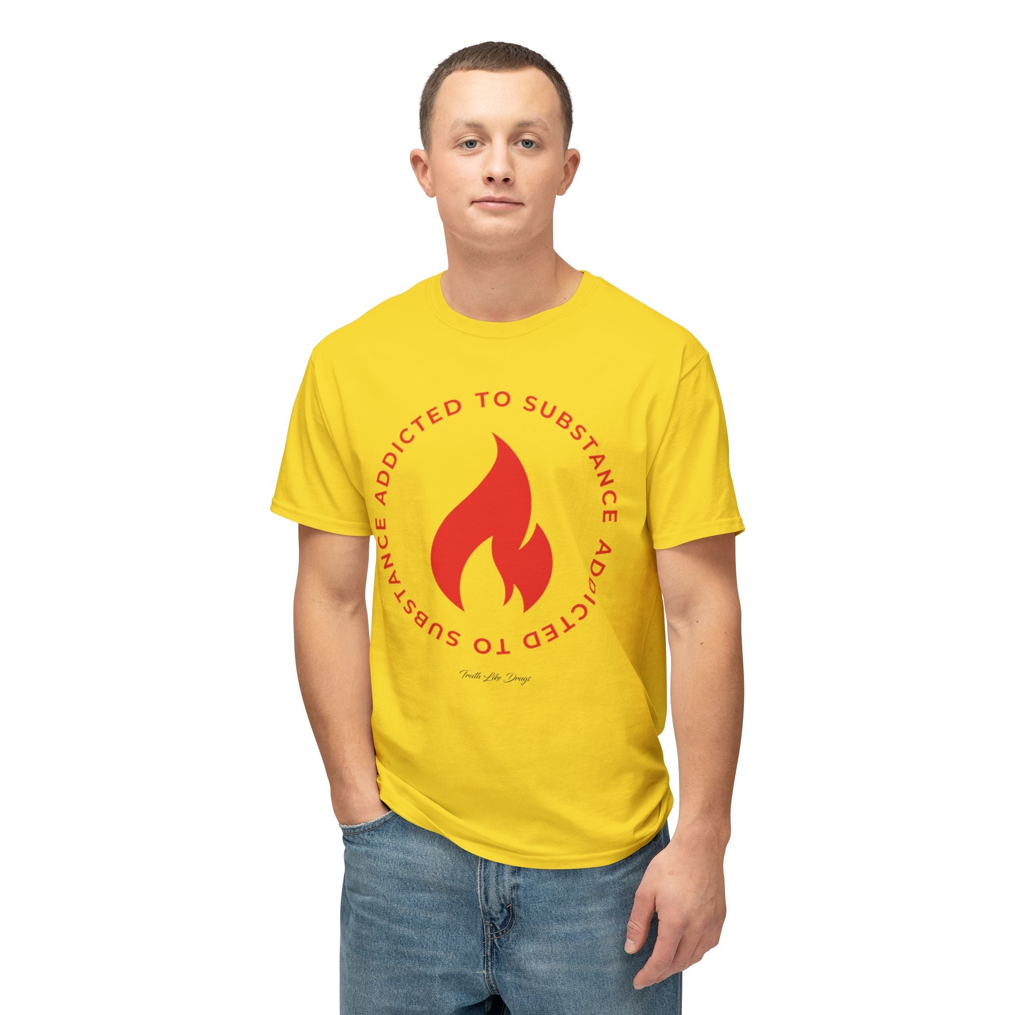 Men's Addicted to Substance Elements 2 (Fire) | Unisex HD Cotton™ T-shirt