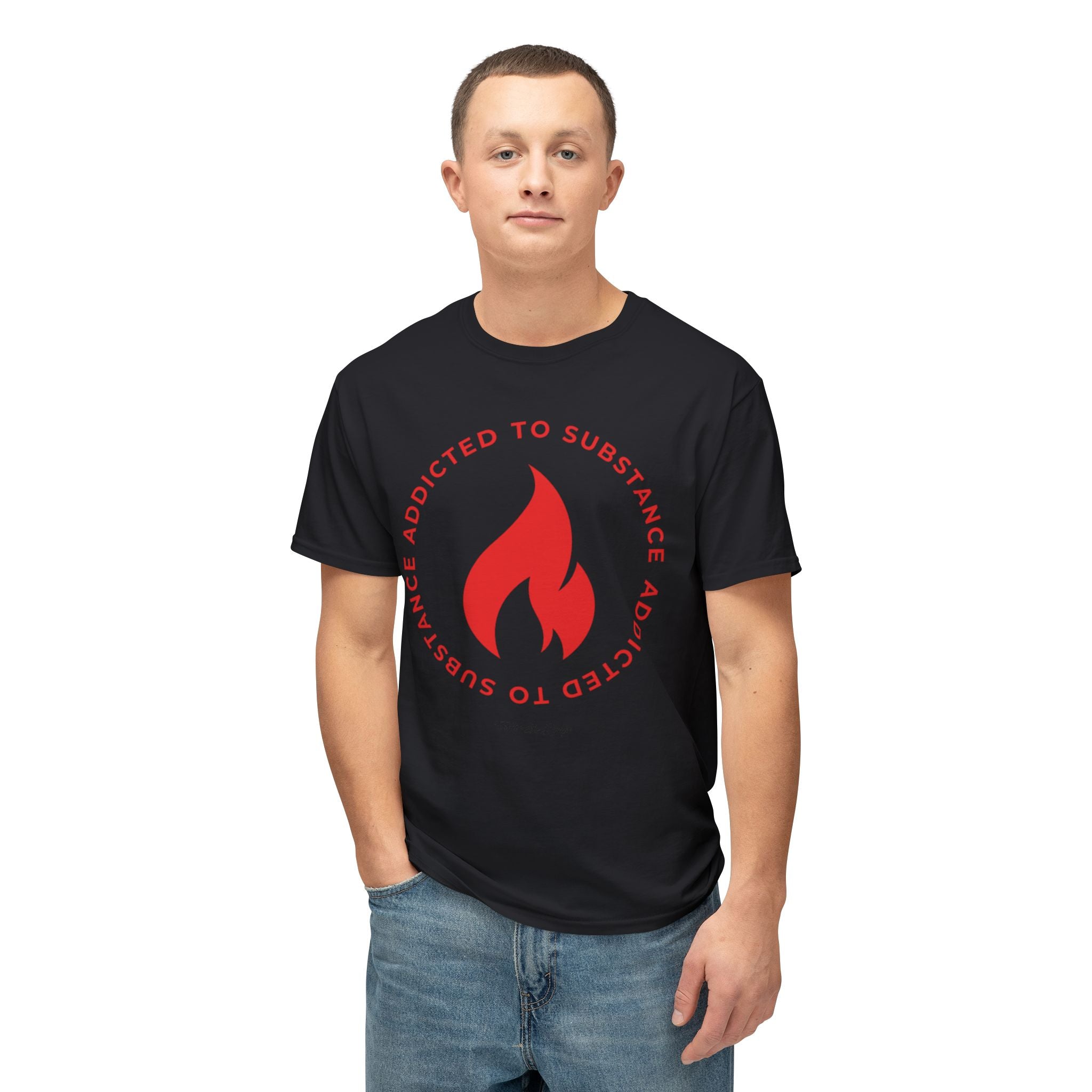 Men's Addicted to Substance Elements 2 (Fire) | Unisex HD Cotton™ T-shirt