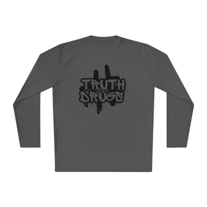 Truth Like Drugs Graffiti | Unisex Lightweight Long Sleeve Tee