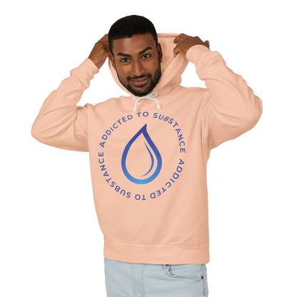 Men's Addicted to Substance Elements Hoodie - Water |  Lightweight Hooded Sweatshirt