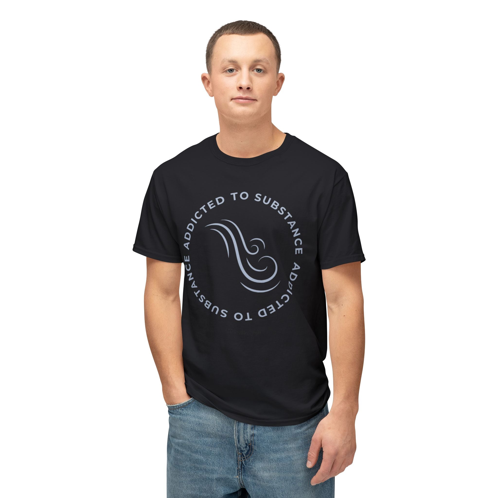 Men's Addicted to Substance Elements 2 (Air) | Unisex HD Cotton™ T-shirt