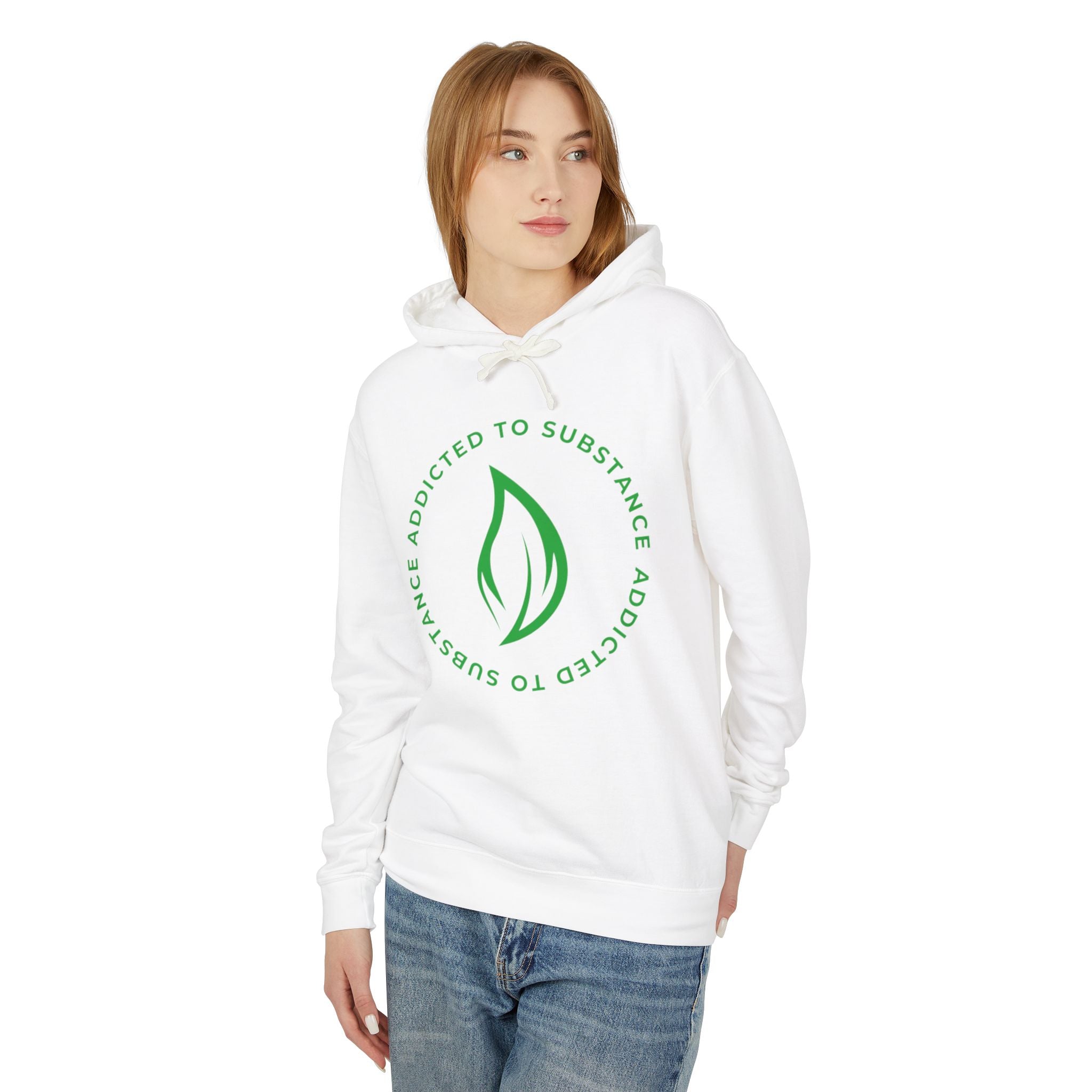 Women's Addicted To Substance Elements Hoodie - Earth | Lightweight Hooded Sweatshirt