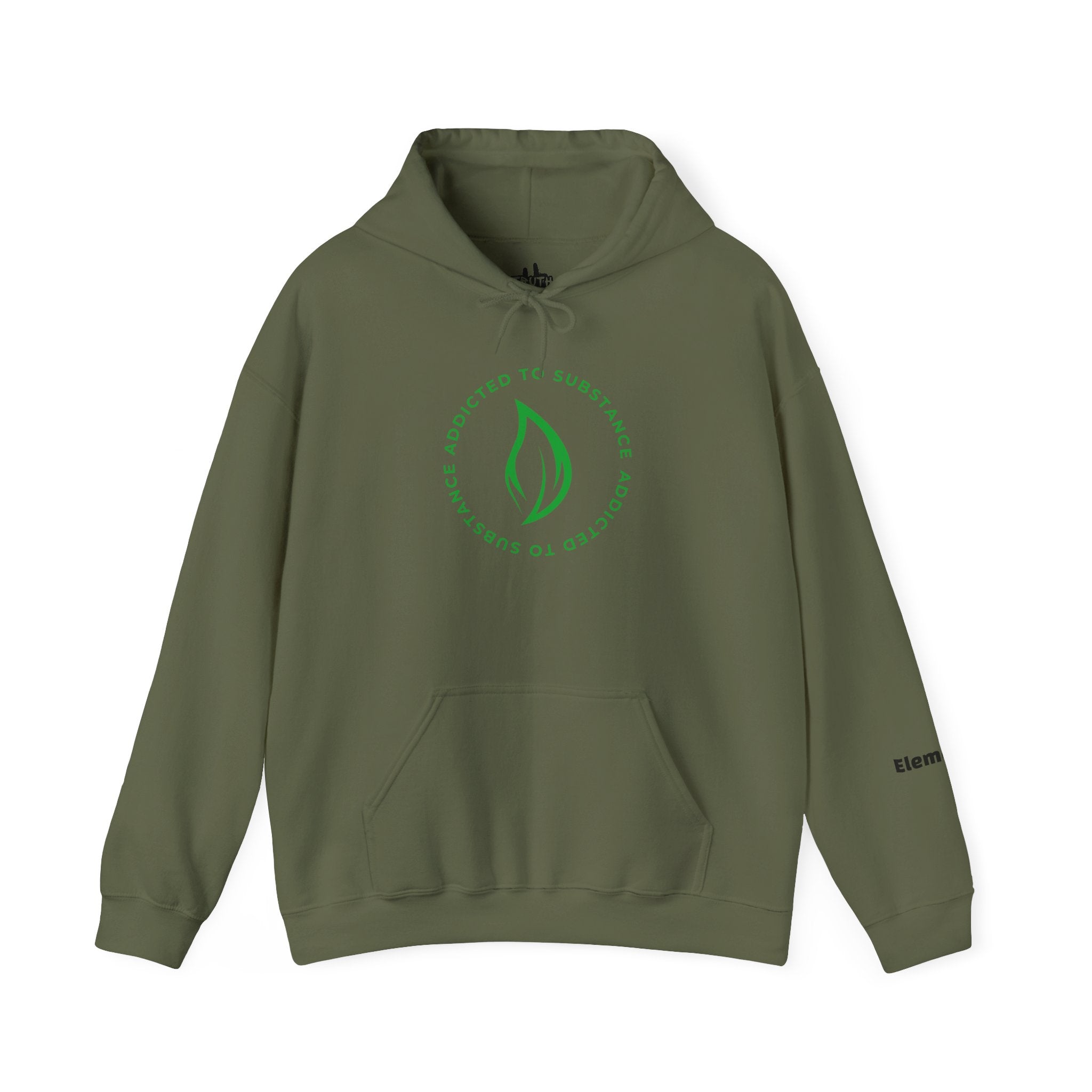 Men's Addicted To Substance Elements 2 Hoodie (Earth) | Heavy Blend™ Hooded Sweatshirt