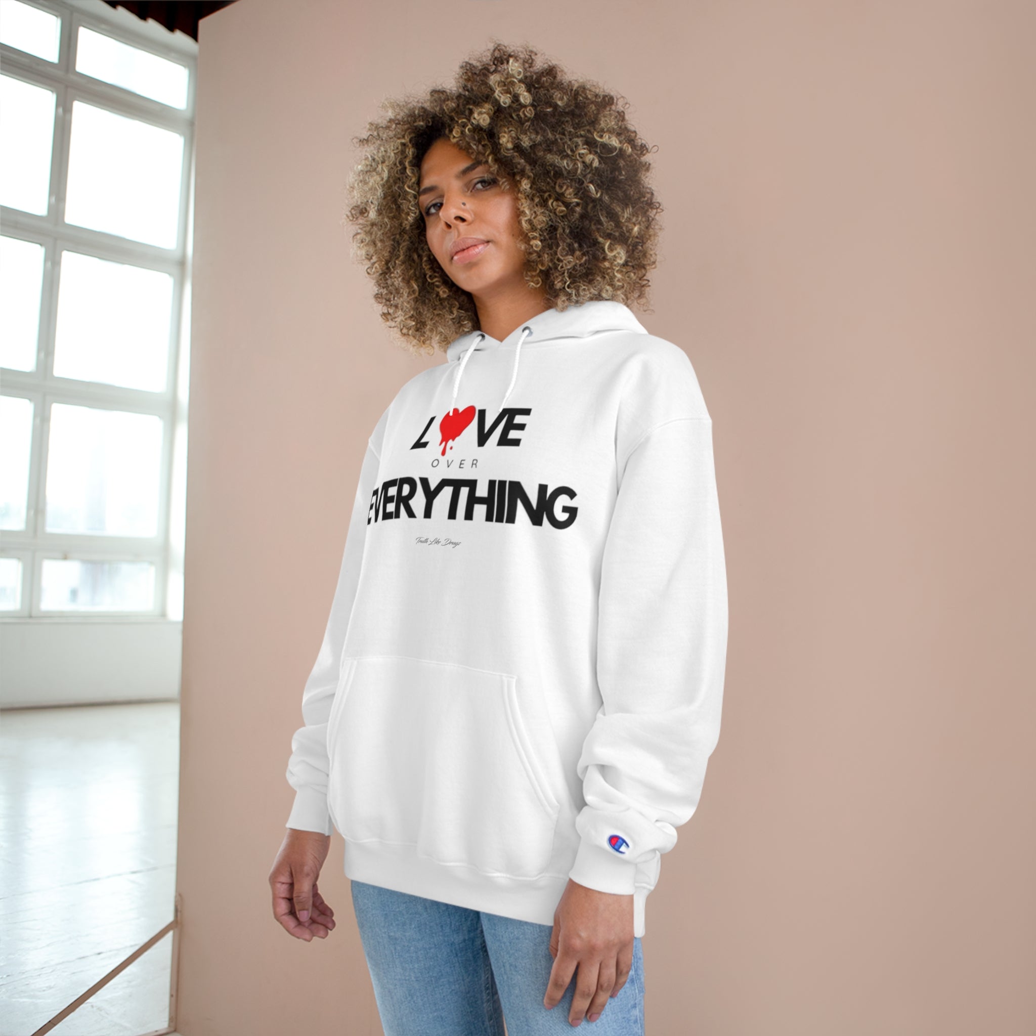 Love Over Everything | Champion Hoodie