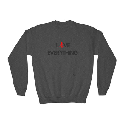 Love Over Everything  | Youth Crewneck Sweatshirt