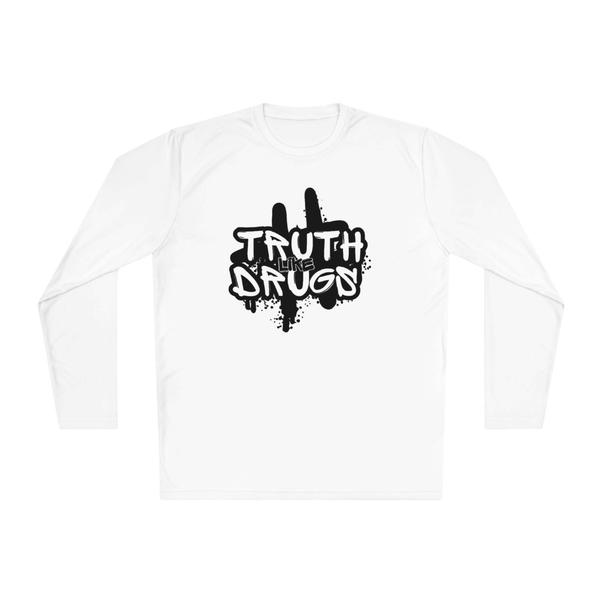 Truth Like Drugs Graffiti | Unisex Lightweight Long Sleeve Tee