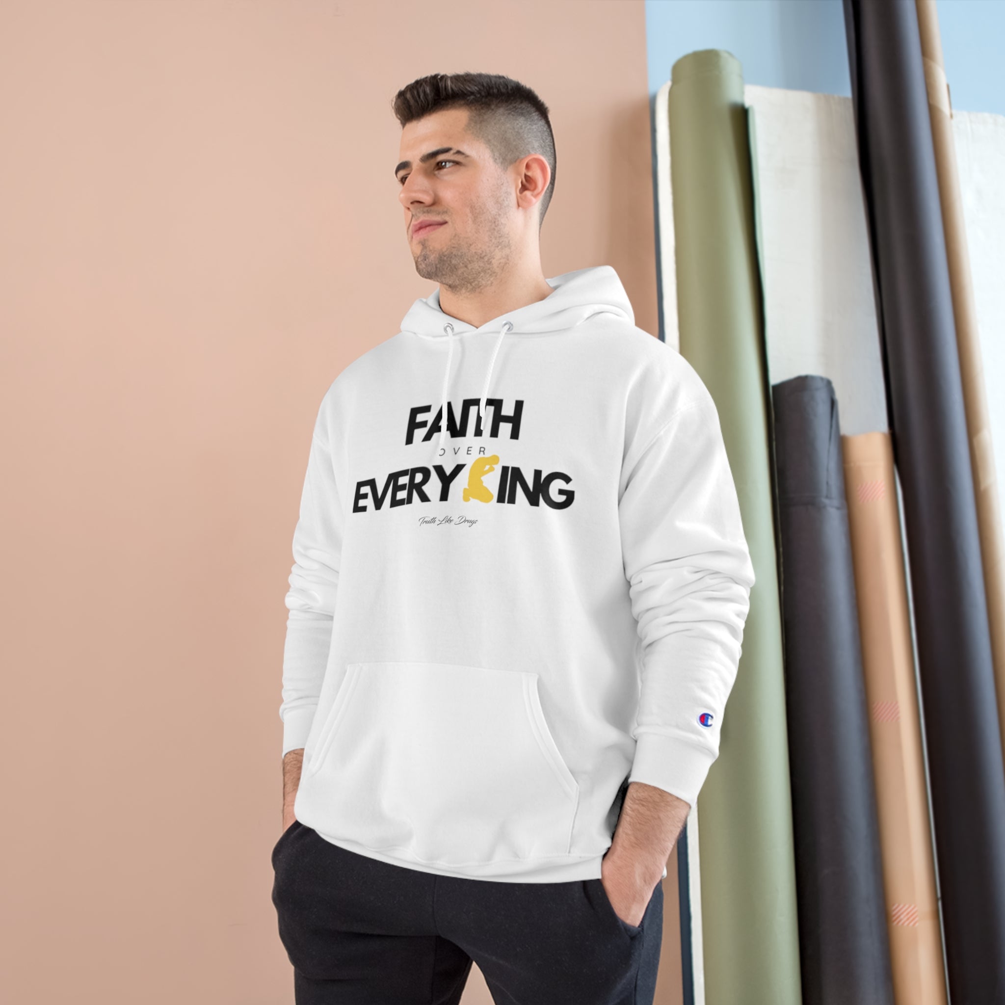 Faith Over Everything | Champion Hoodie