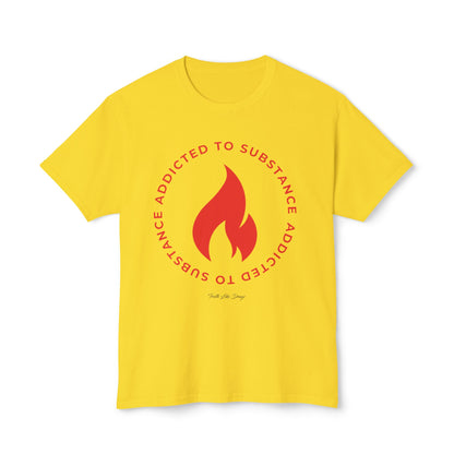 Men's Addicted to Substance Elements 2 (Fire) | Unisex HD Cotton™ T-shirt