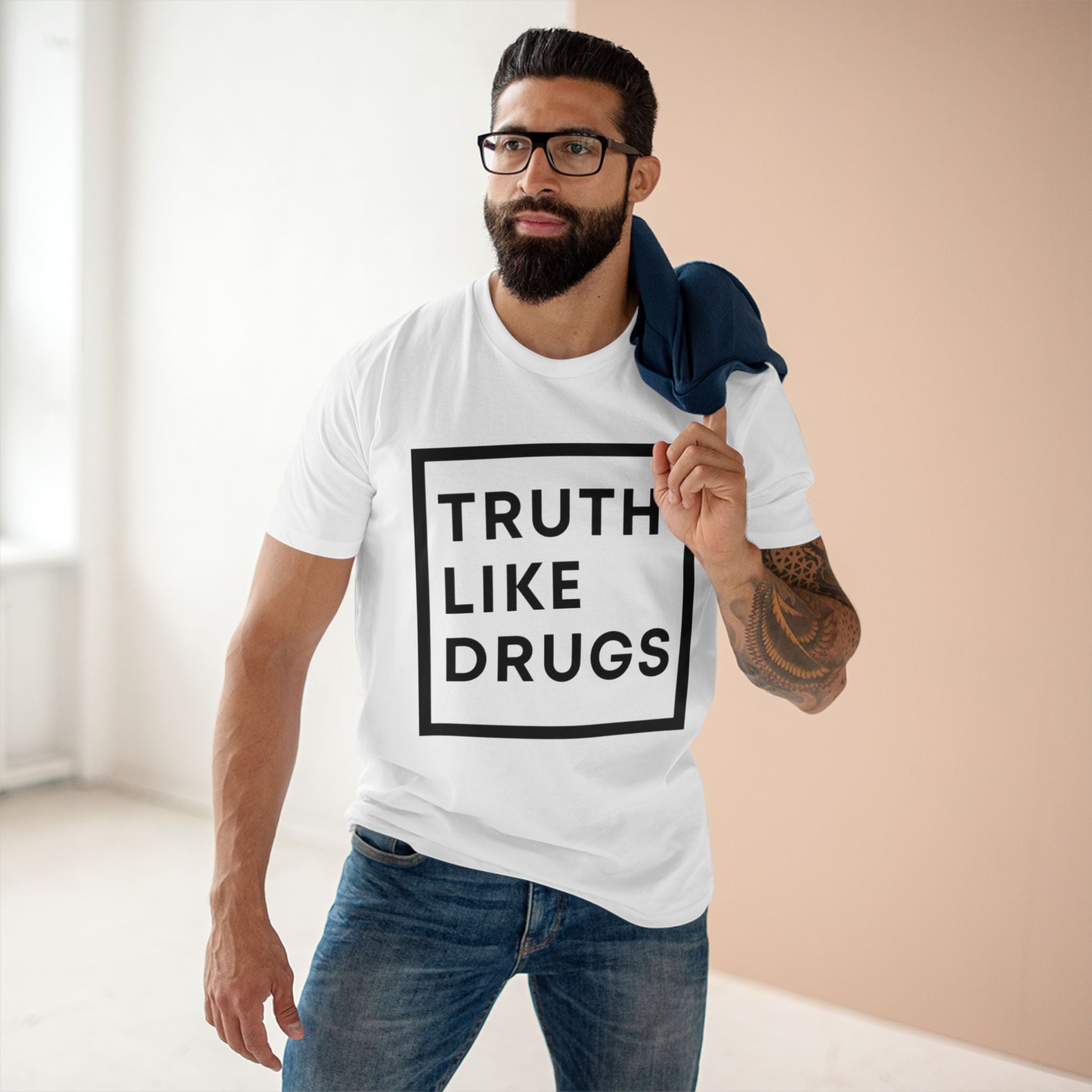 Truth Like Drugs Squared | Men's Staple Tee