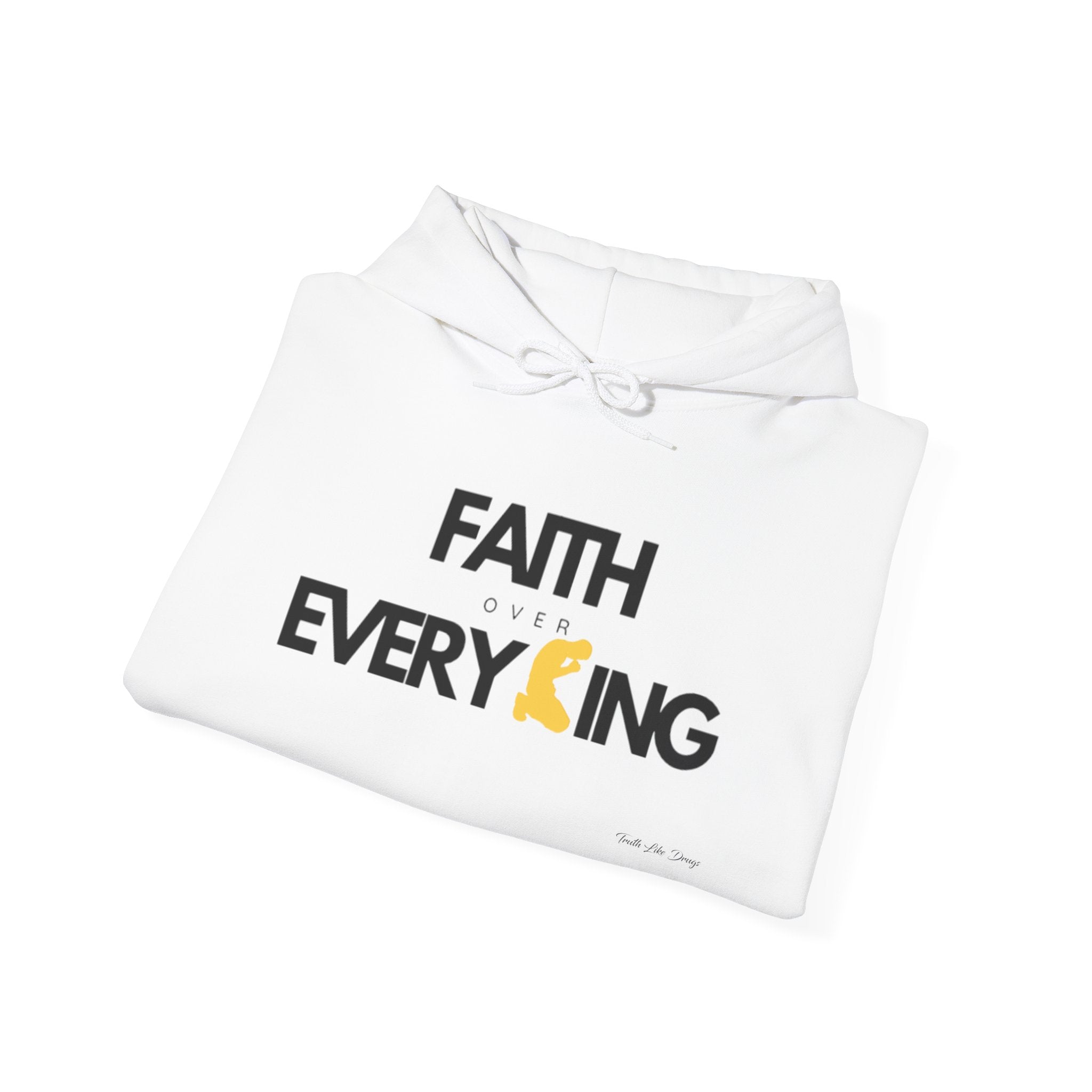 Faith Over Everything Hoodie | Unisex Heavy Blend™ Hooded Sweatshirt