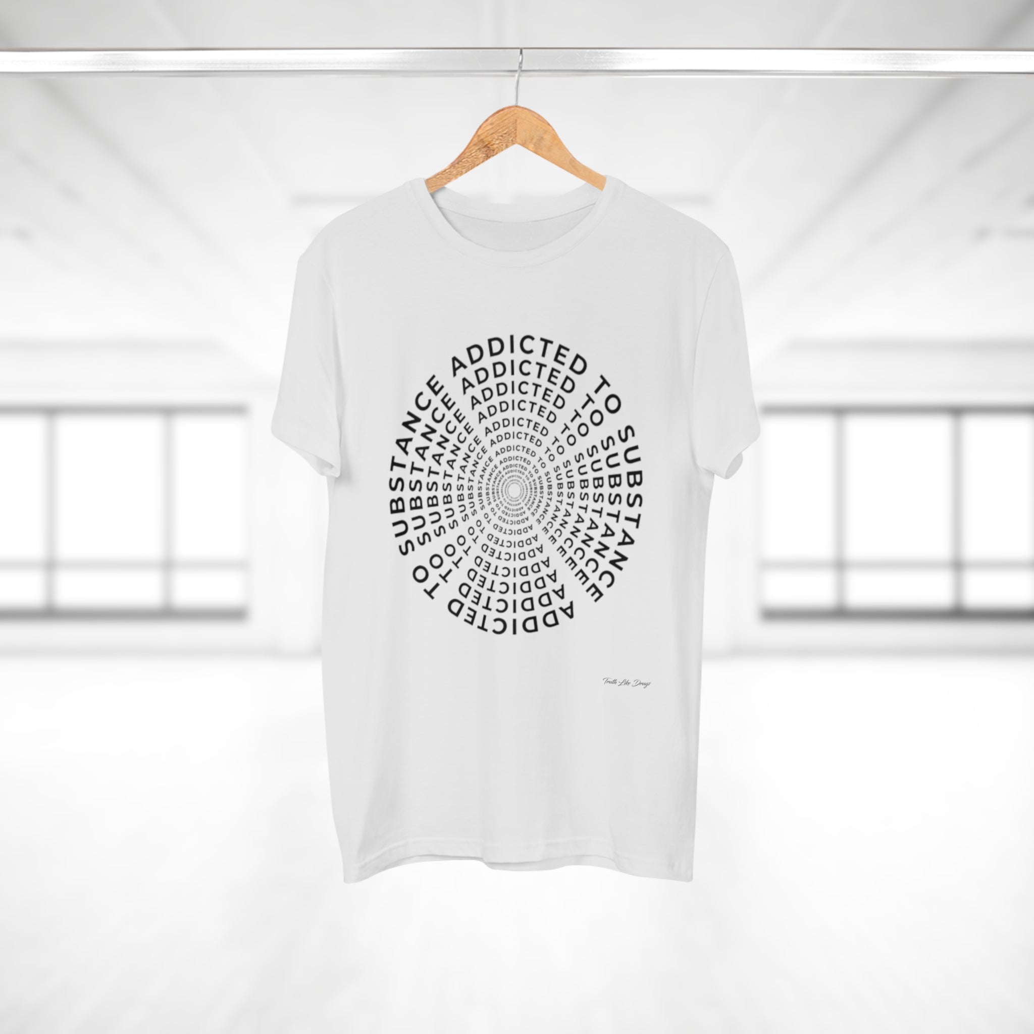 Addicted To Substance Infinite | Single Jersey Men's T-shirt