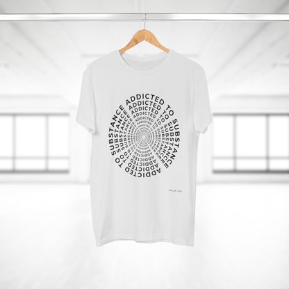 Addicted To Substance Infinite | Single Jersey Men's T-shirt