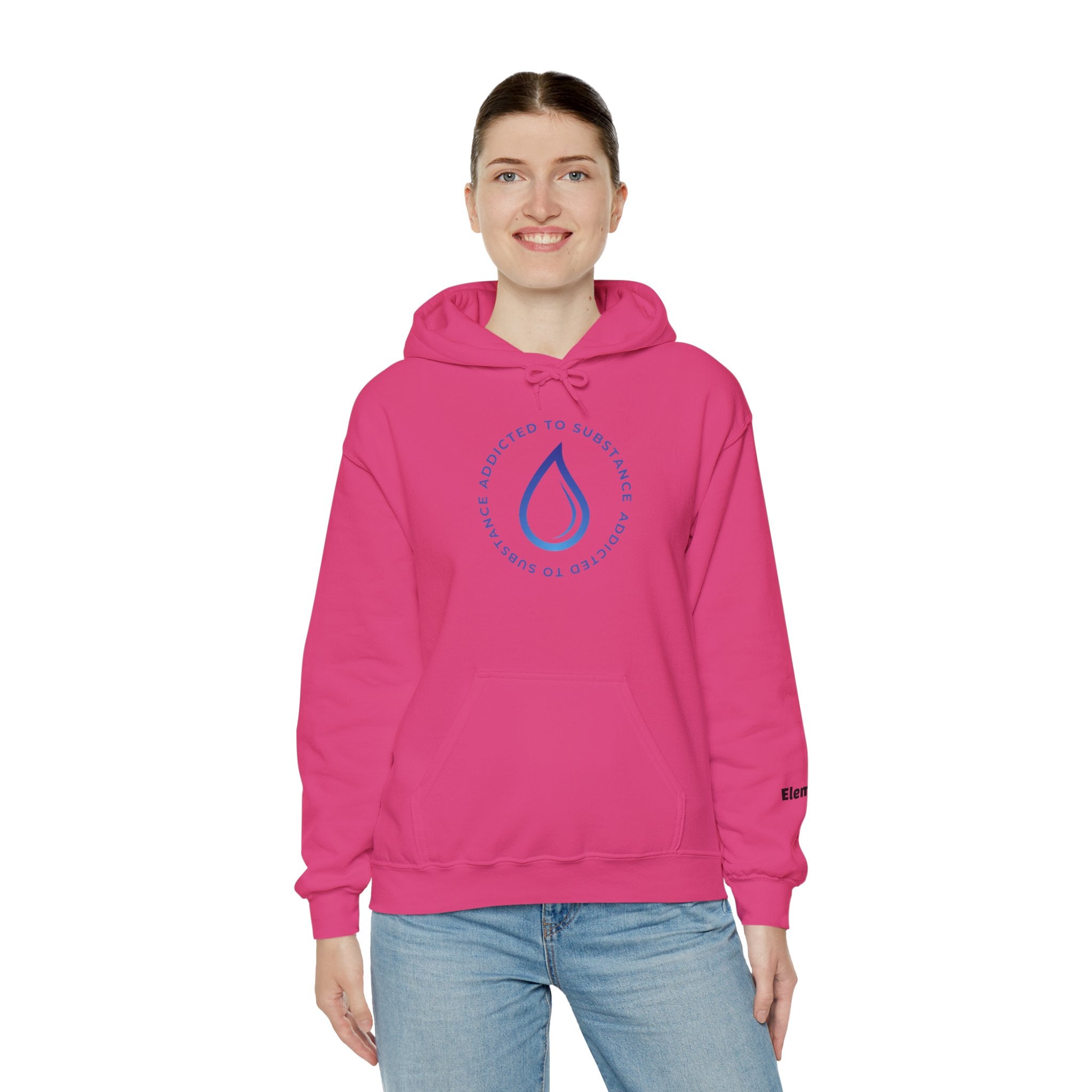 Women's Addicted To Substance Elements 2 Hoodie (Water) |  Heavy Blend™ Hooded Sweatshirt