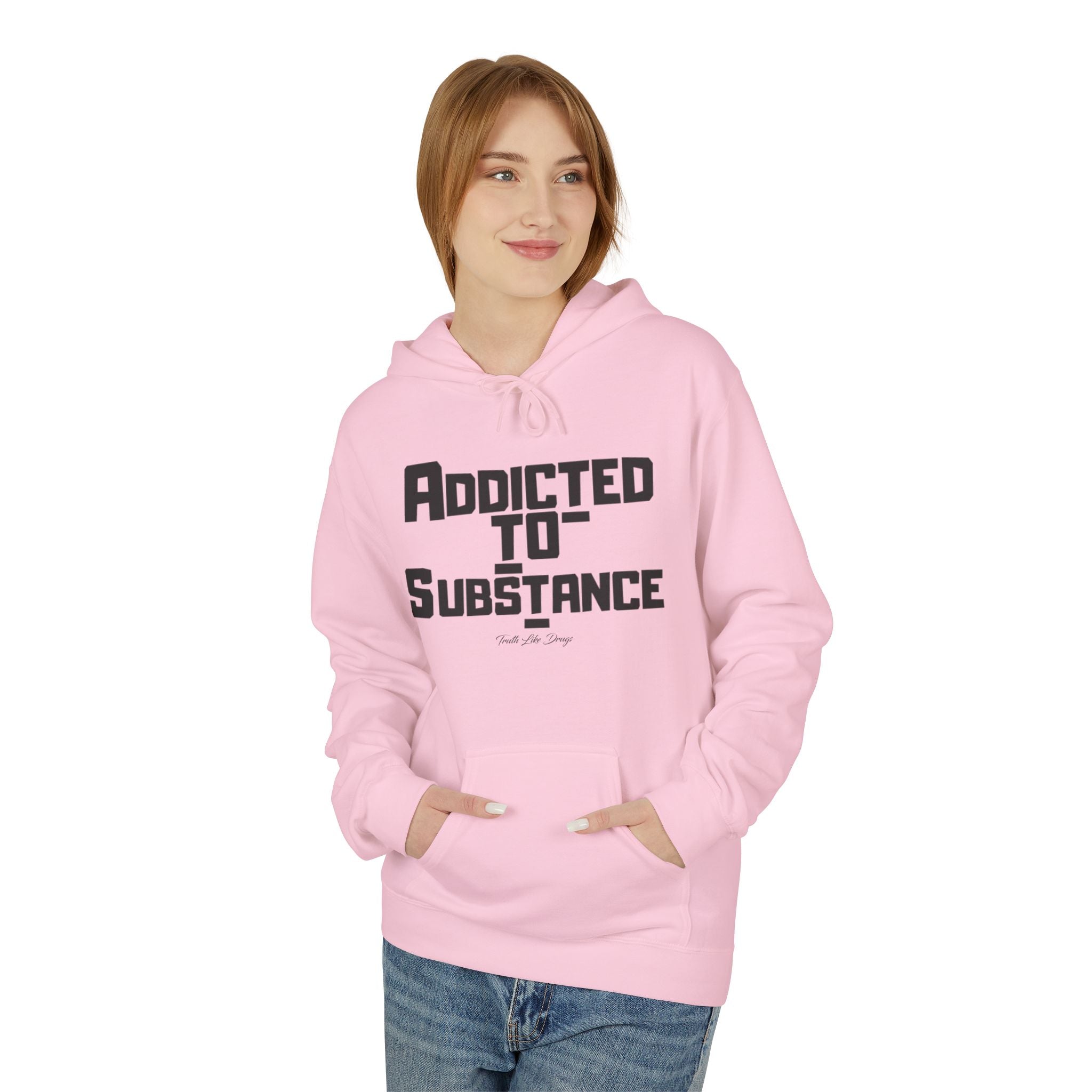 Women's Addicted To Substance | Unisex Midweight Softstyle Fleece Hoodie