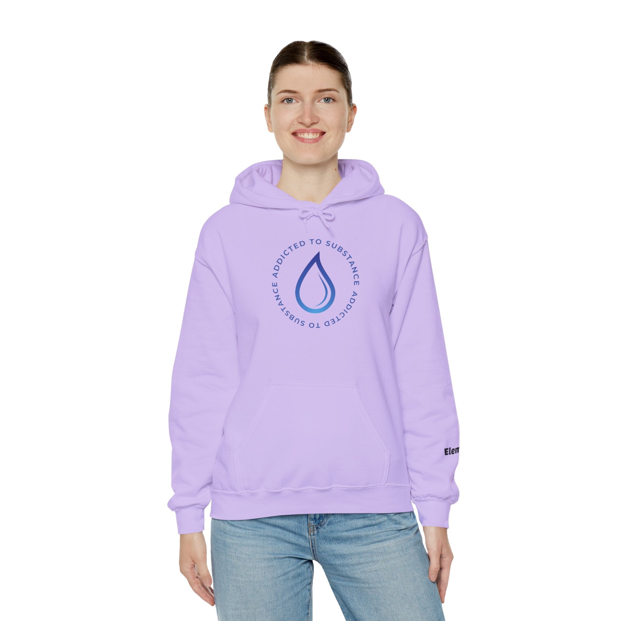 Women's Addicted To Substance Elements 2 Hoodie (Water) |  Heavy Blend™ Hooded Sweatshirt