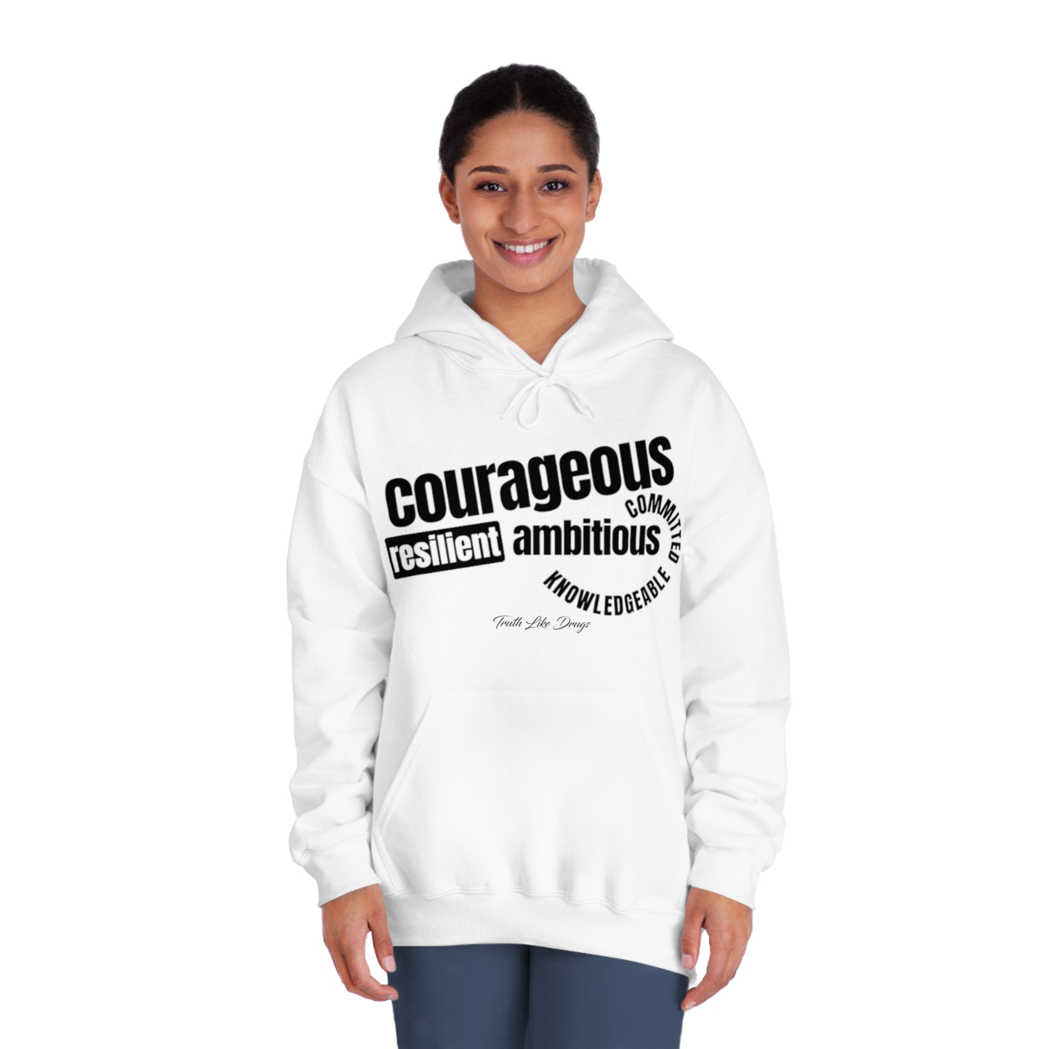 Courageous - Unisex DryBlend® Hooded Sweatshirt