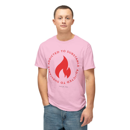 Men's Addicted to Substance Elements 2 (Fire) | Unisex HD Cotton™ T-shirt