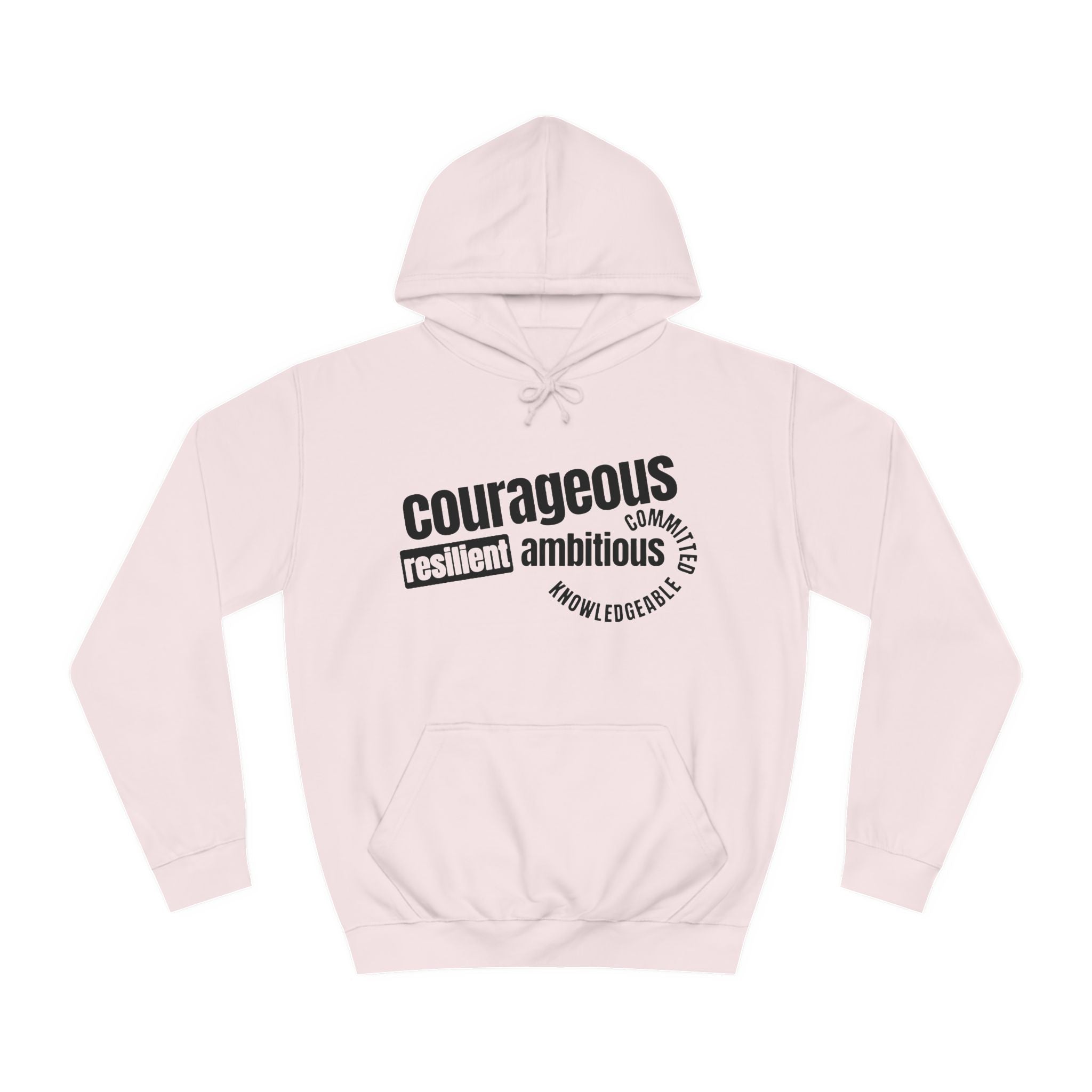 Courageous | Unisex College Hoodie