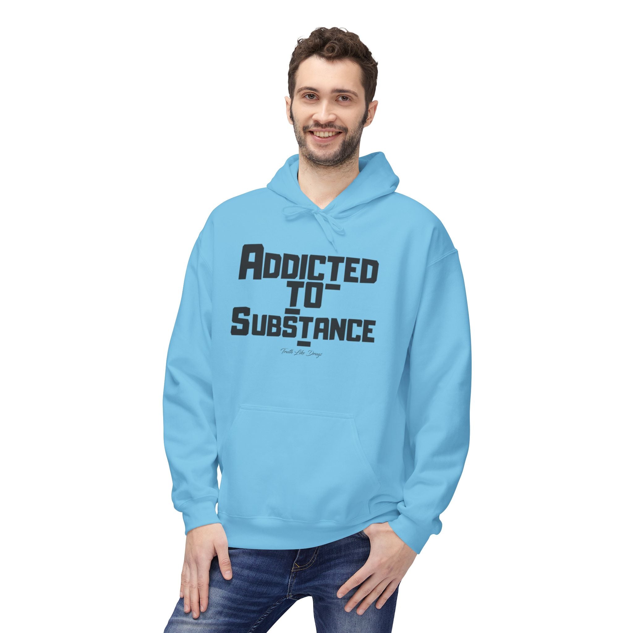 Men's Addicted To Substance | Unisex Midweight Softstyle Fleece Hoodie