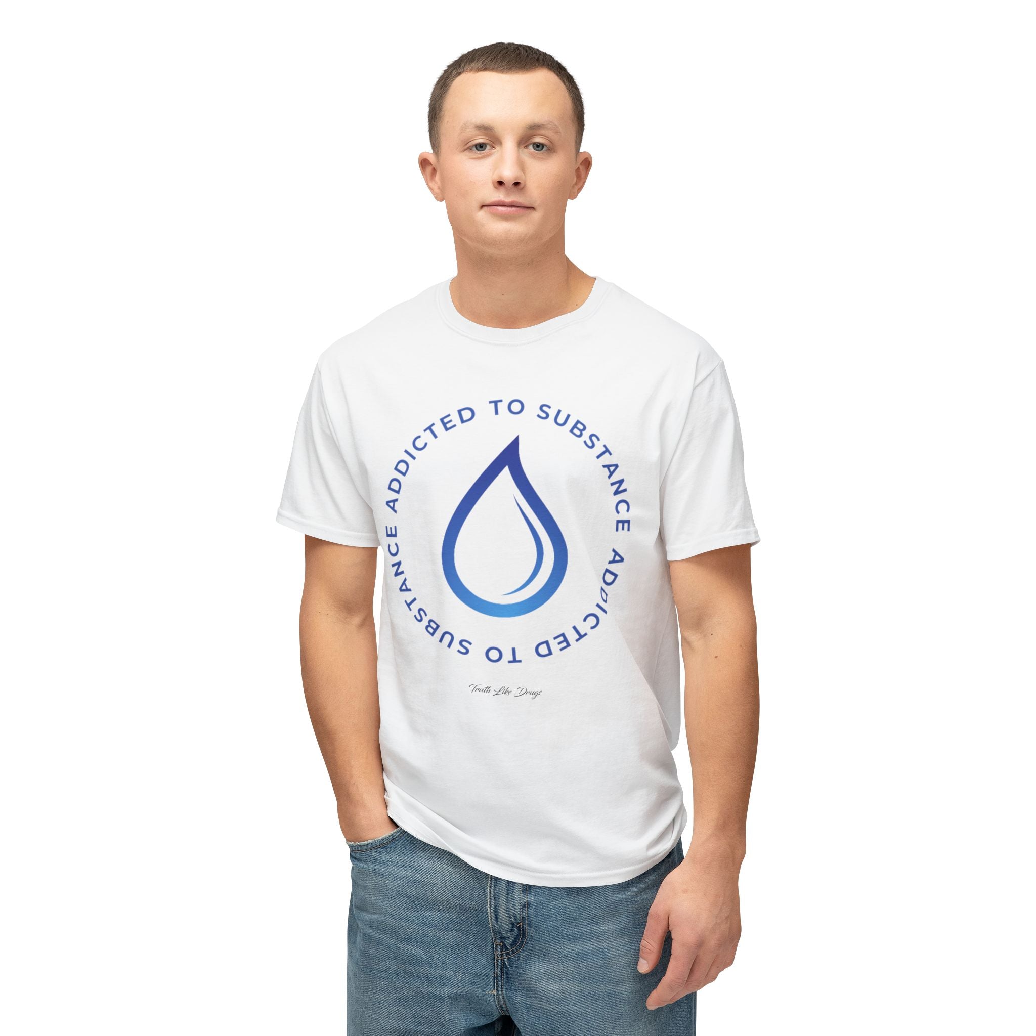 Men's Addicted to Substance Elements 2 (Water) | Unisex HD Cotton™ T-shirt