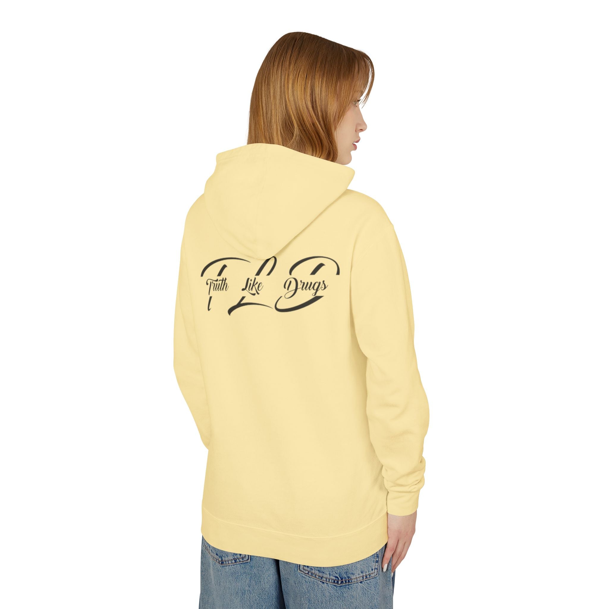 Women's Addicted To Substance Elements Hoodie - Earth | Lightweight Hooded Sweatshirt