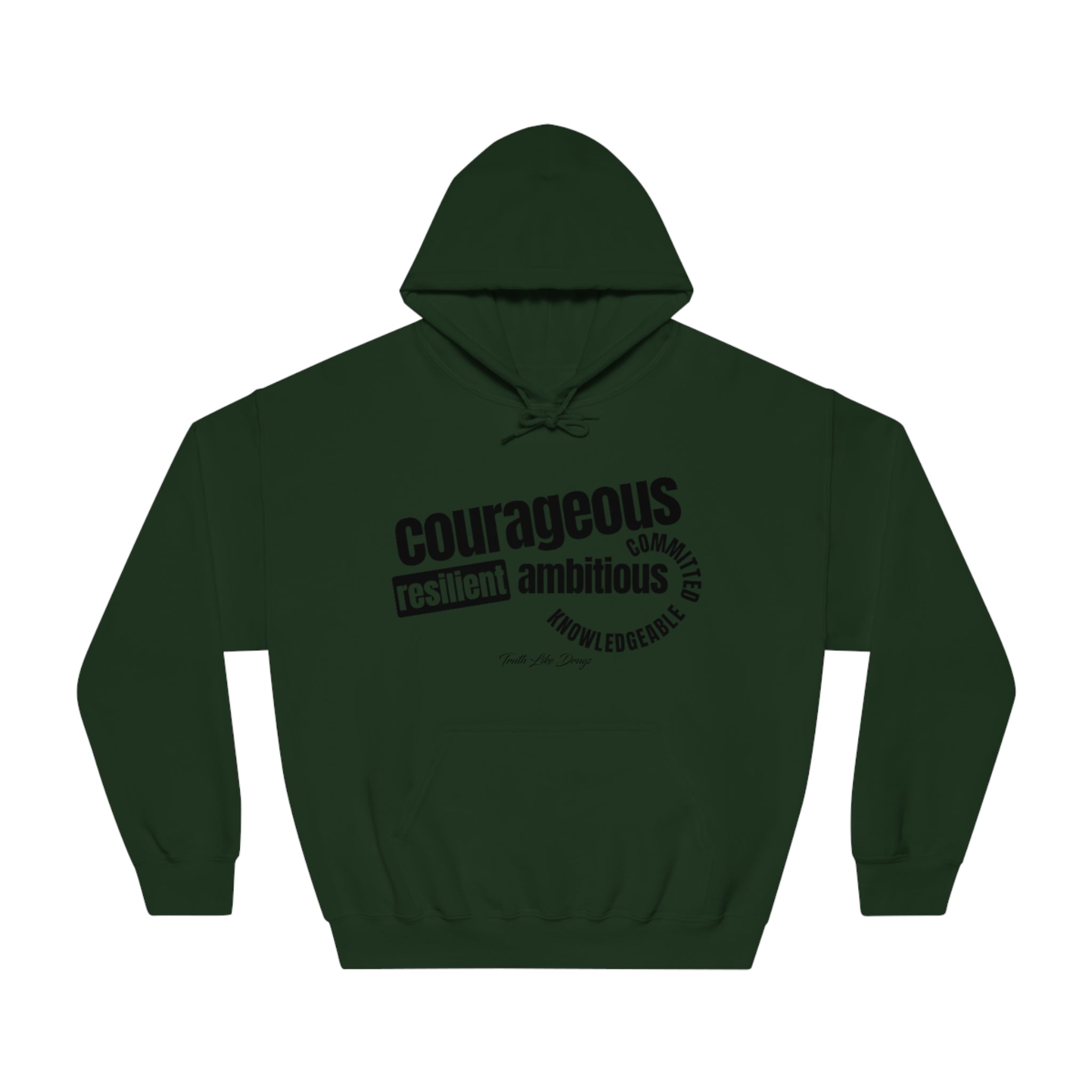 Courageous - Unisex DryBlend® Hooded Sweatshirt