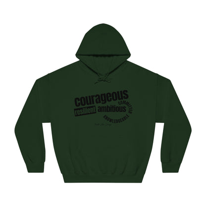 Courageous - Unisex DryBlend® Hooded Sweatshirt