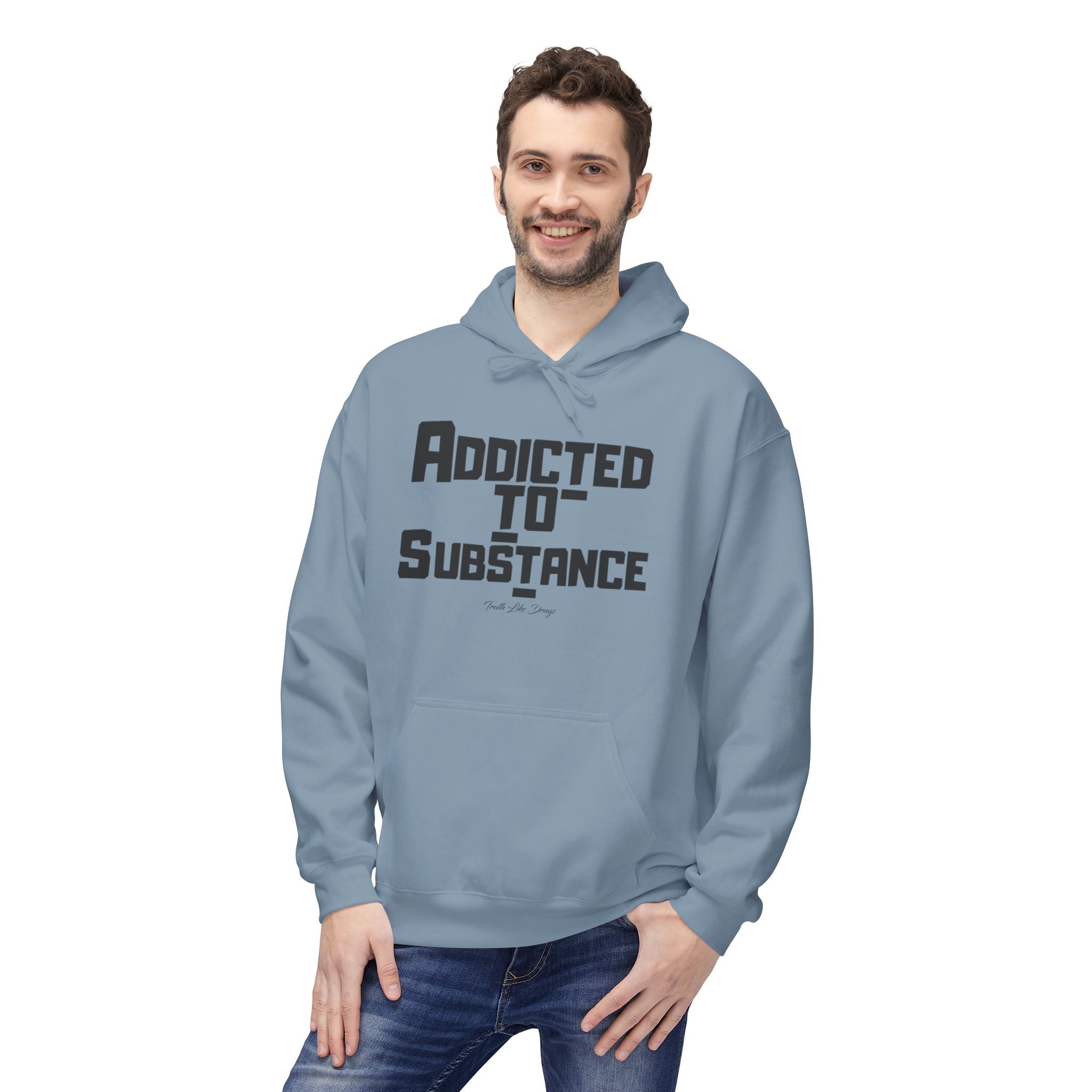 Men's Addicted To Substance | Unisex Midweight Softstyle Fleece Hoodie