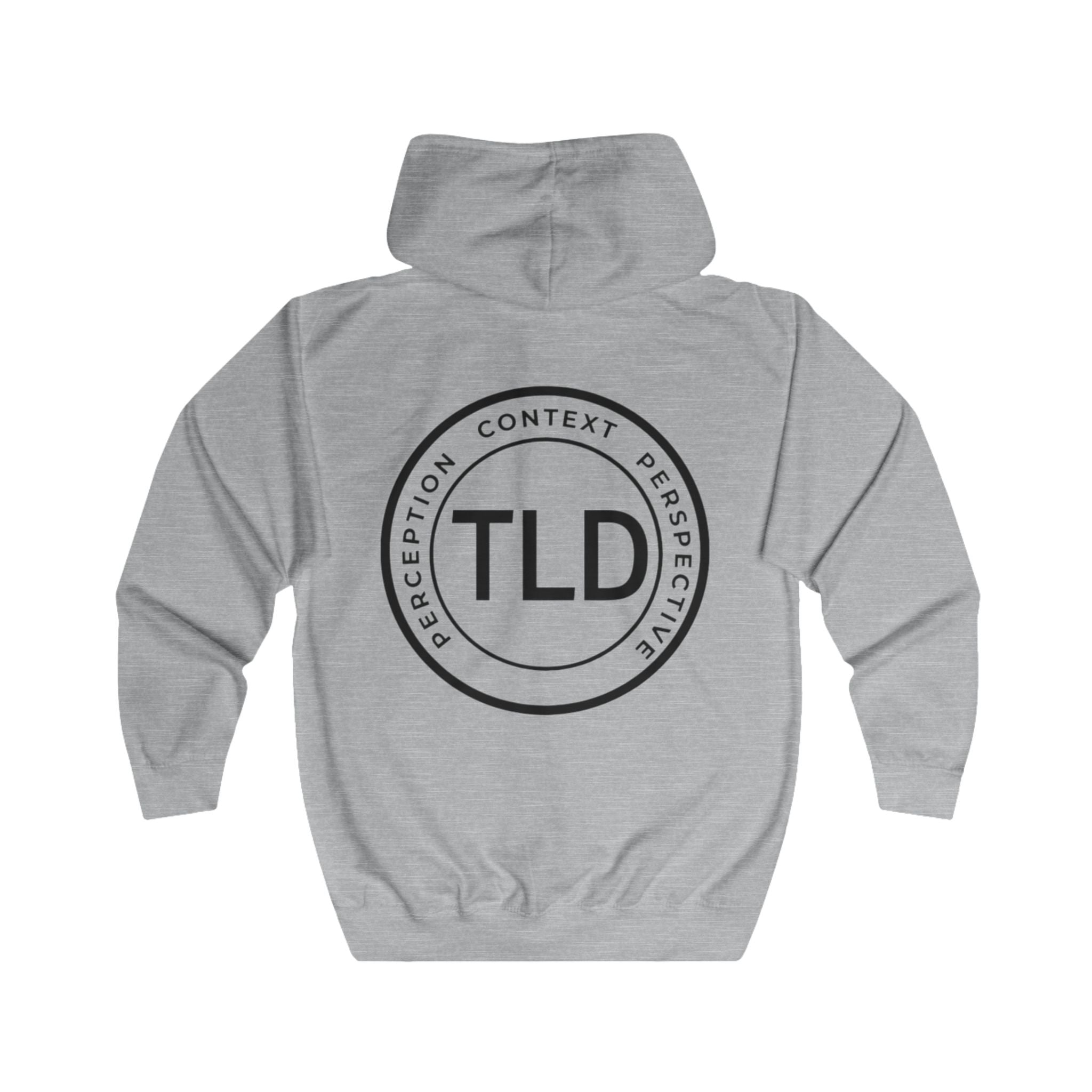 TLD Circle Addicted to Substance | Unisex Full Zip Hoodie