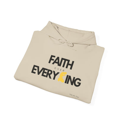 Faith Over Everything Hoodie | Unisex Heavy Blend™ Hooded Sweatshirt